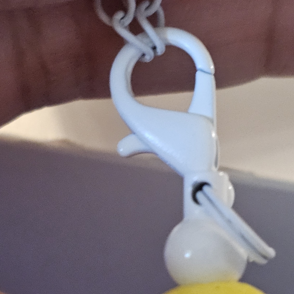 Yellow Crystal Sunburst Tumbler Straw And Handle Charms - Picture 6 of 8
